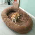 for Human Sized Large Dog Sofa Bed All Winter Warm Washable Detachable Pet Sleeping Cushion for Pets Furniture Orthopedic