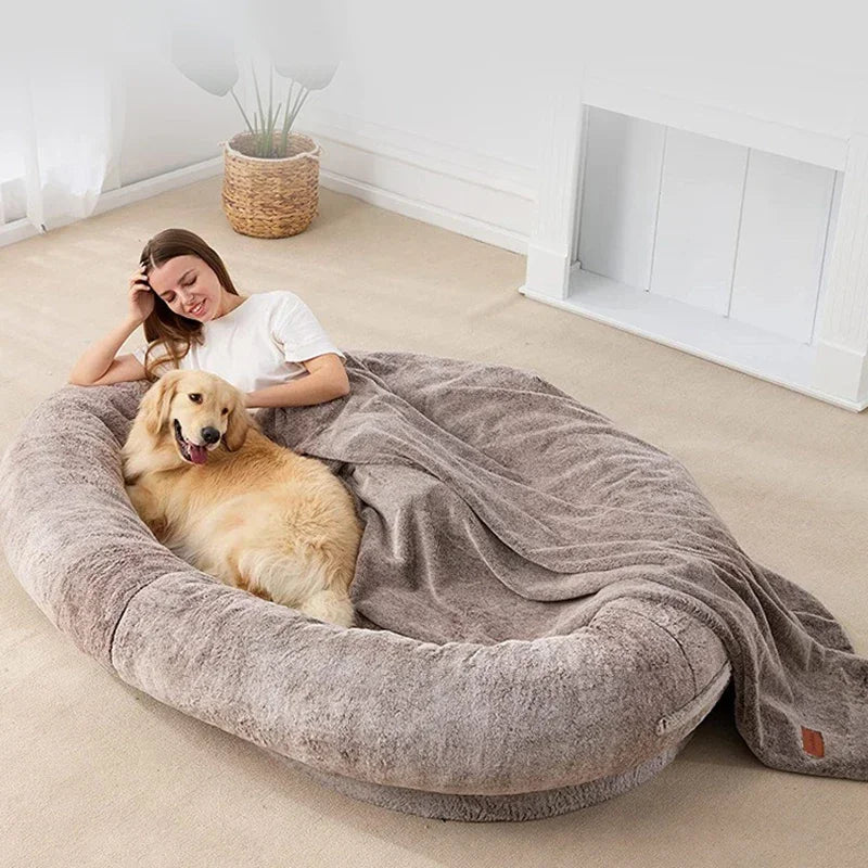 Nordic Comfy Lounge Lazy Couch Puffs Floor Sleeper Big Pouf Geant Furniture Home Kennel Modern Soft Bed Bean Bag Dog Adults