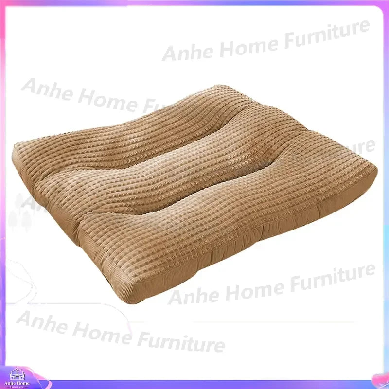 XL Large Luxury Plush Orthopedic Dog Bed Cat Sofa with Removable Cover Non Slip Base Pet Furniture Comfortable Washable