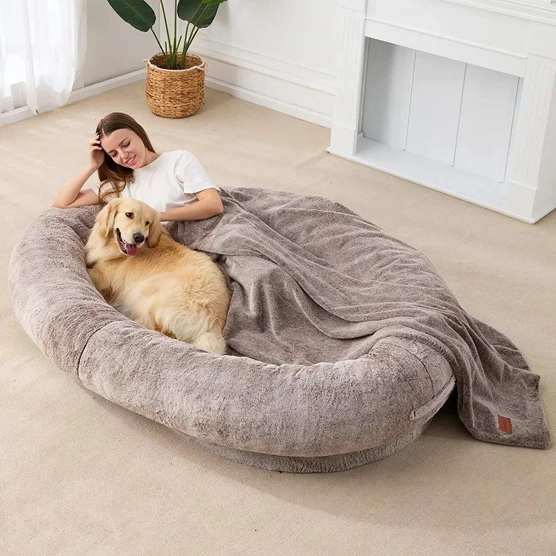 Nordic Comfy Lounge Lazy Couch Puffs Floor Sleeper Big Pouf Geant Furniture Home Kennel Modern Soft Bed Bean Bag Dog Adults