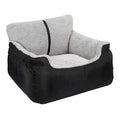 Small cat and dog anti-splashing car seat PP cotton portable removable and washable pet travel bed nest