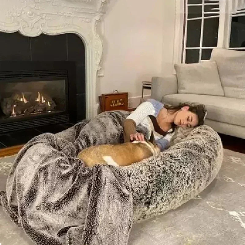 Nordic Comfy Lounge Lazy Couch Puffs Floor Sleeper Big Pouf Geant Furniture Home Kennel Modern Soft Bed Bean Bag Dog Adults